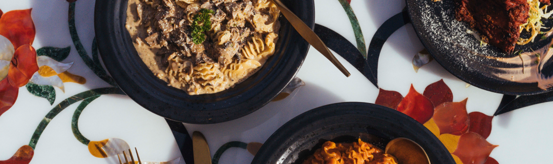 Mushroom & Butter Sauce Pasta